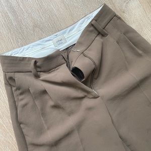 Aritzia Wilfred Brown Trousers
